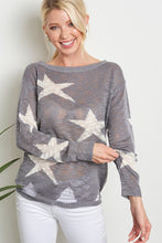 Load image into Gallery viewer, Destroyed Star Sweater