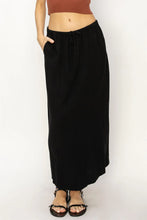 Load image into Gallery viewer, LINEN MIDI SKIRT