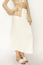 Load image into Gallery viewer, LINEN MIDI SKIRT