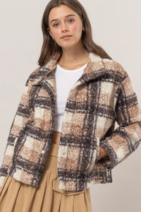 Plaid Boucle Jacket