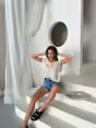 Load image into Gallery viewer, Braided Vest - Ecru