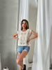 Braided Vest - Ecru