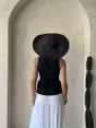 Load image into Gallery viewer, Blouse With Guipure Detailed Strap Black |