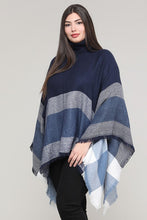 Load image into Gallery viewer, Turtleneck Pullover Poncho