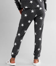 Load image into Gallery viewer, Lounge Jogger Charcoal Grey Stars