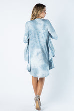 Load image into Gallery viewer, TIE DYE LONG SLEEVE CARDIGAN WITH STONES
